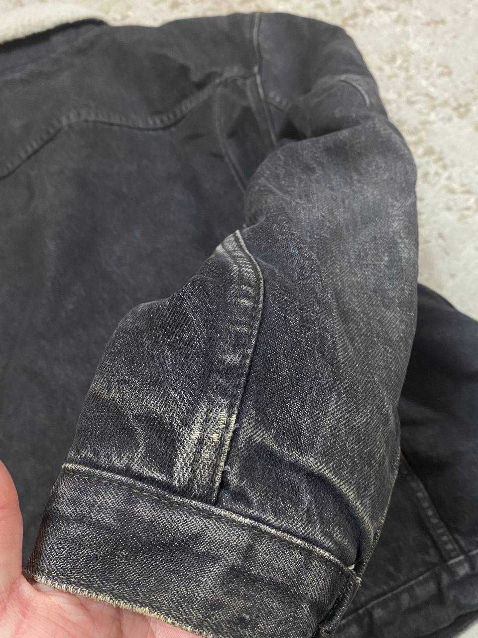 Винтажная зимняя куртка шерпа от levis