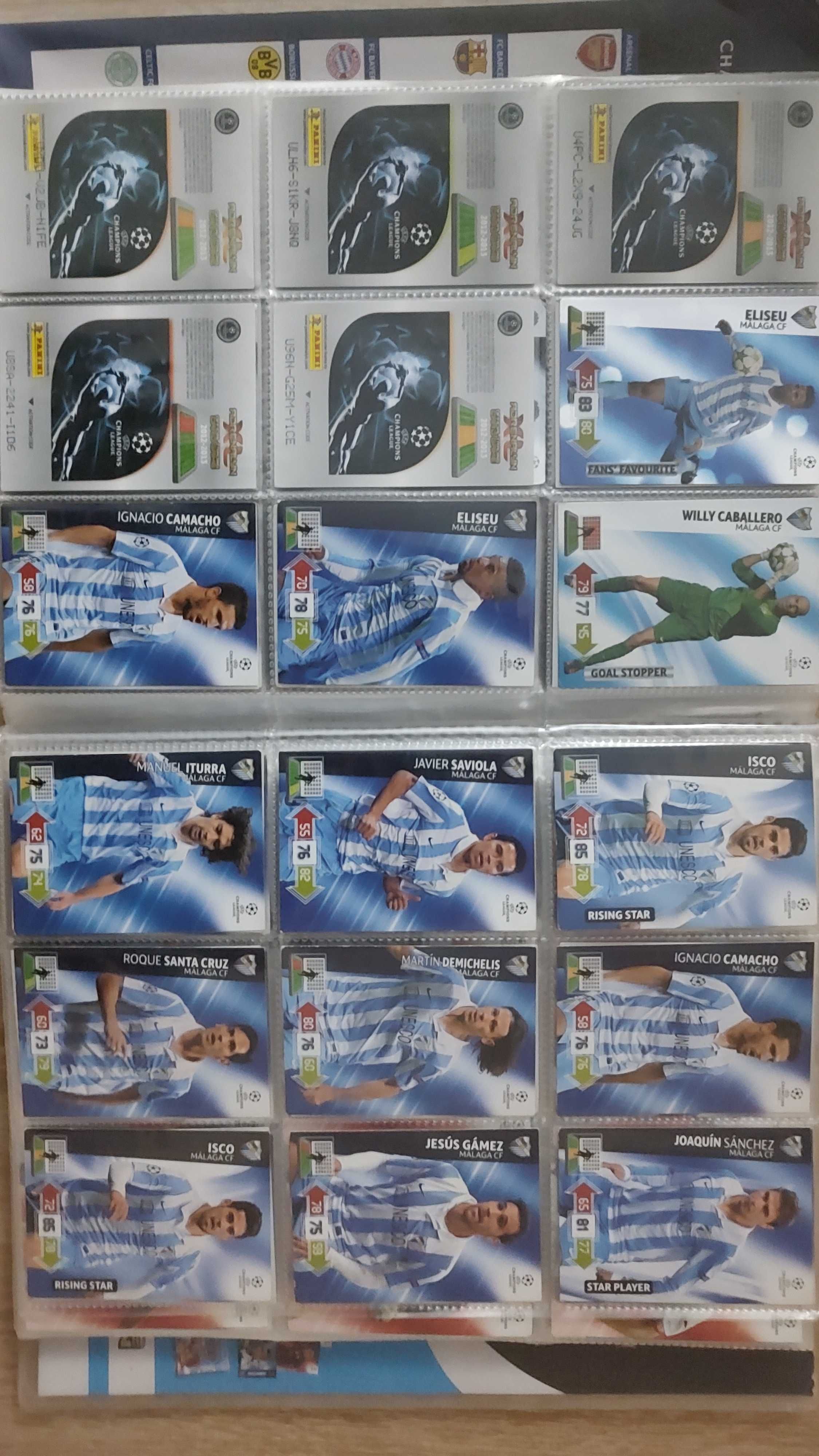 karty piłkarskie PANINI Adrenalyn album 2012-13 (UPDATE Edition)