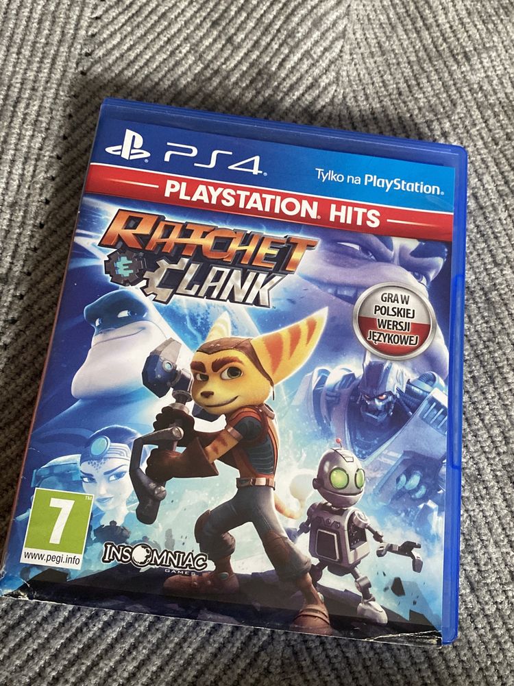 Gra do ps4 Ratchet i clank.