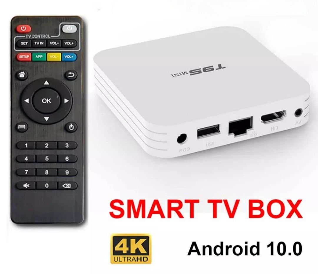 Box Android 10 T95MINI 4Gb RAM 64Gb ROM