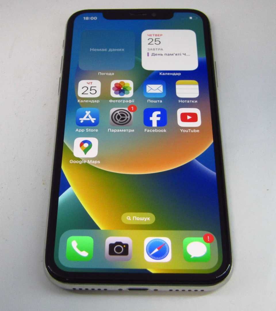 Apple iphone X 64gb Silver Оригинал! neverlock