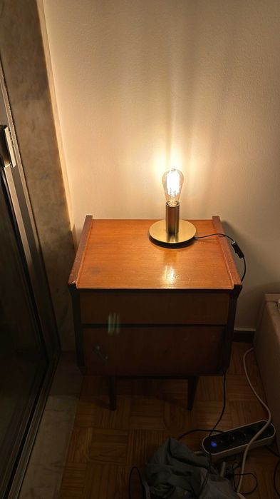 Antique bedside table