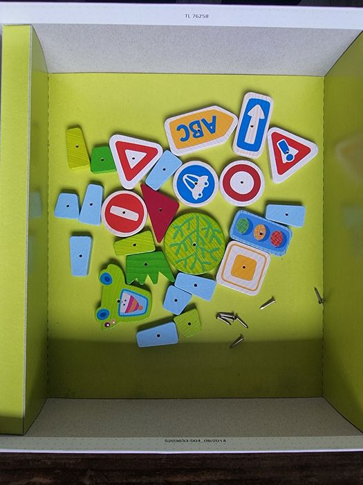 Klocki drewniane edukacyjne Haba