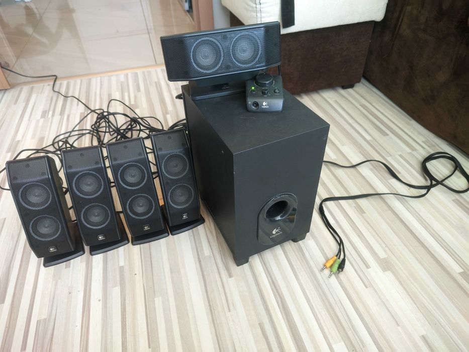 Logitech X-540 5.1 Głośniki Surround | Mało używane, zadbane