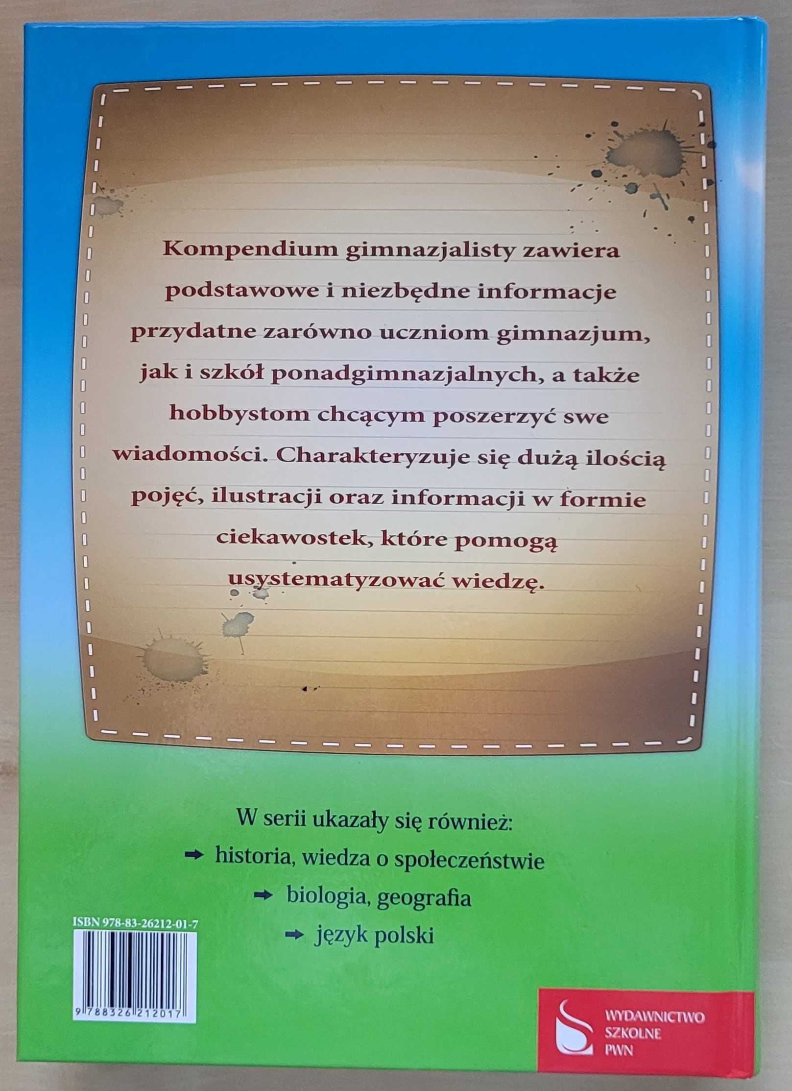 Kompendium gimnazjalisty. Matematyka, fizyka i chemia