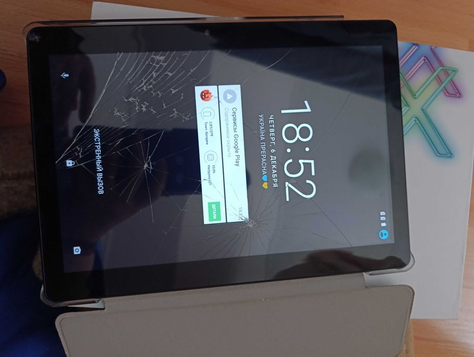 Планшет MiXzo ME1030 3G/ сенсор не реагує від удару