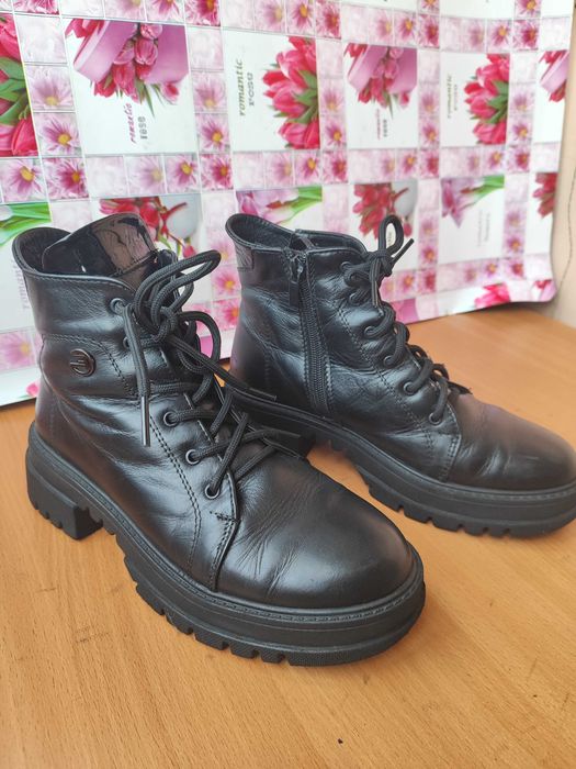 Ботінки зимові шкіряні