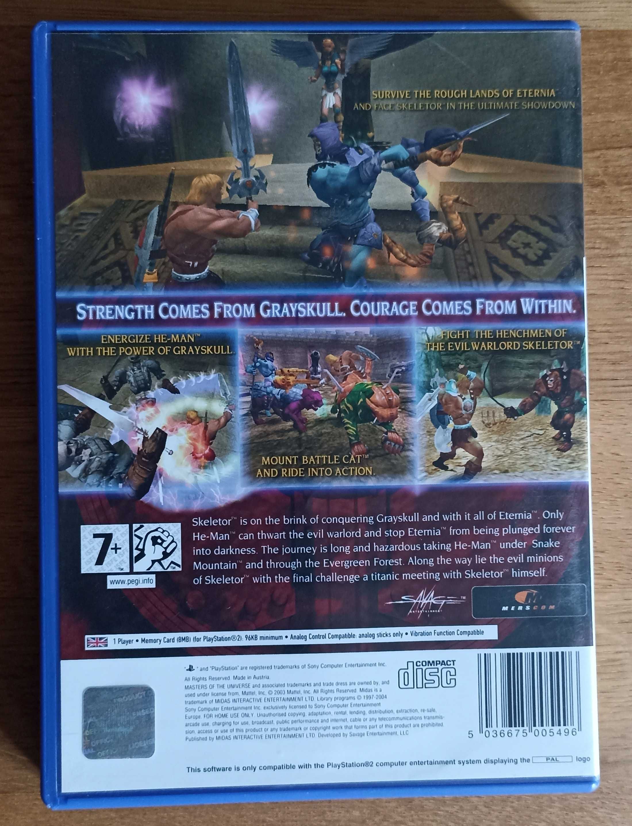 Masters of Universe: Defender of Grayskull - PS2 - PAL ENG -SUPER STAN