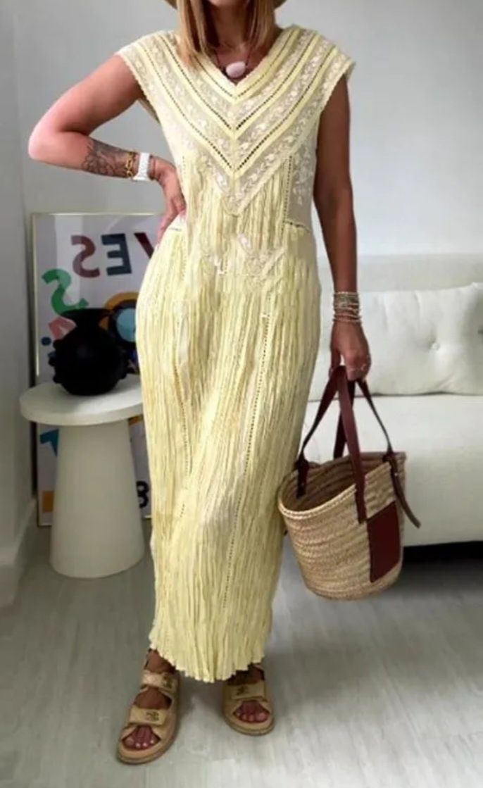 Sukienka Zara boho haft