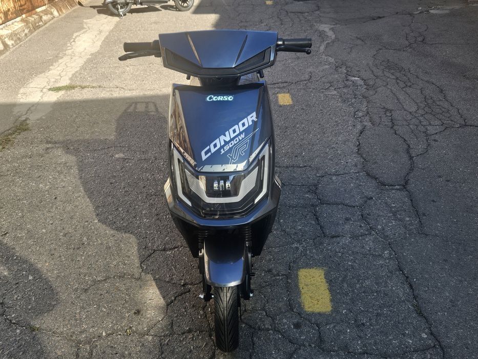 Електроскутер Corso Condor 1500W 72V/30Ah литевый аккумулятор