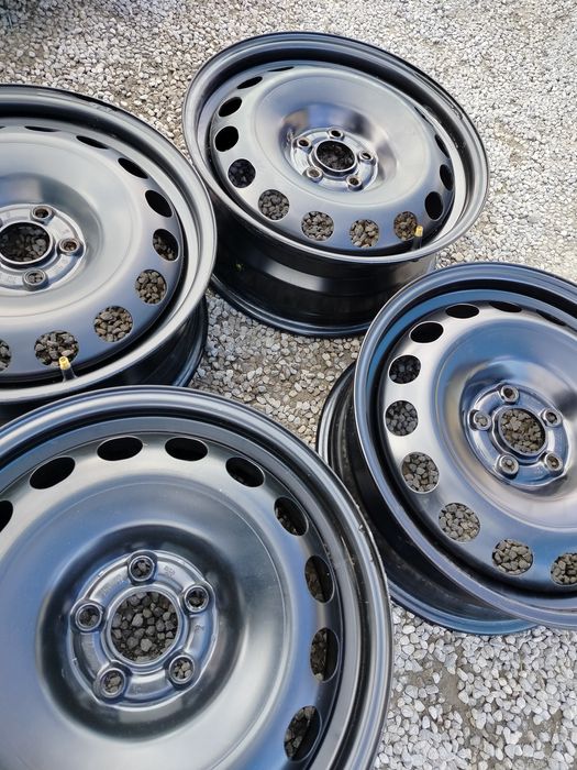 16 Stalowe 5x100 seat skoda volkswagen Ibiza polo fabia Leon golf
