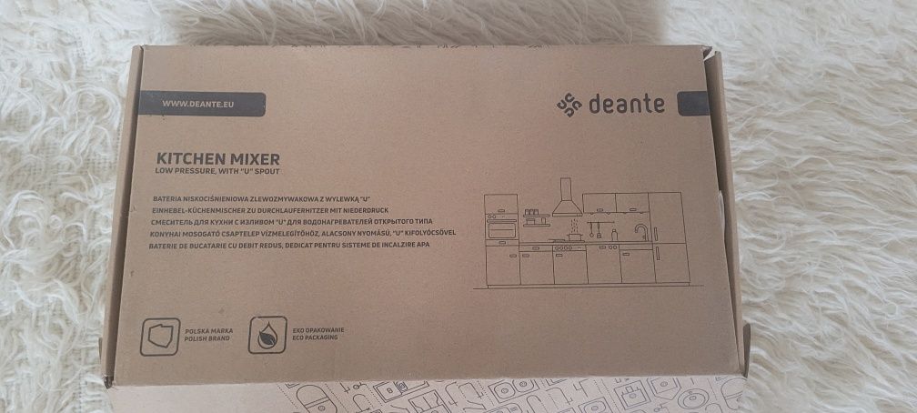 Bateria niskociśnieniowa zlewozmywakowa Deante