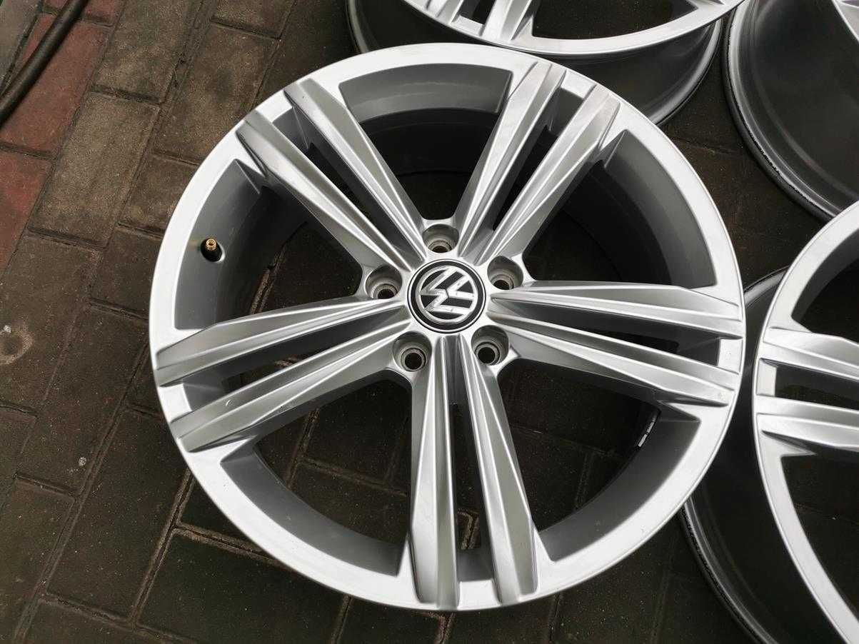 5x112 Alufelgi R18 VW TIGUAN Passat B8 Arteon 5NA ET43 7j jak NOWE