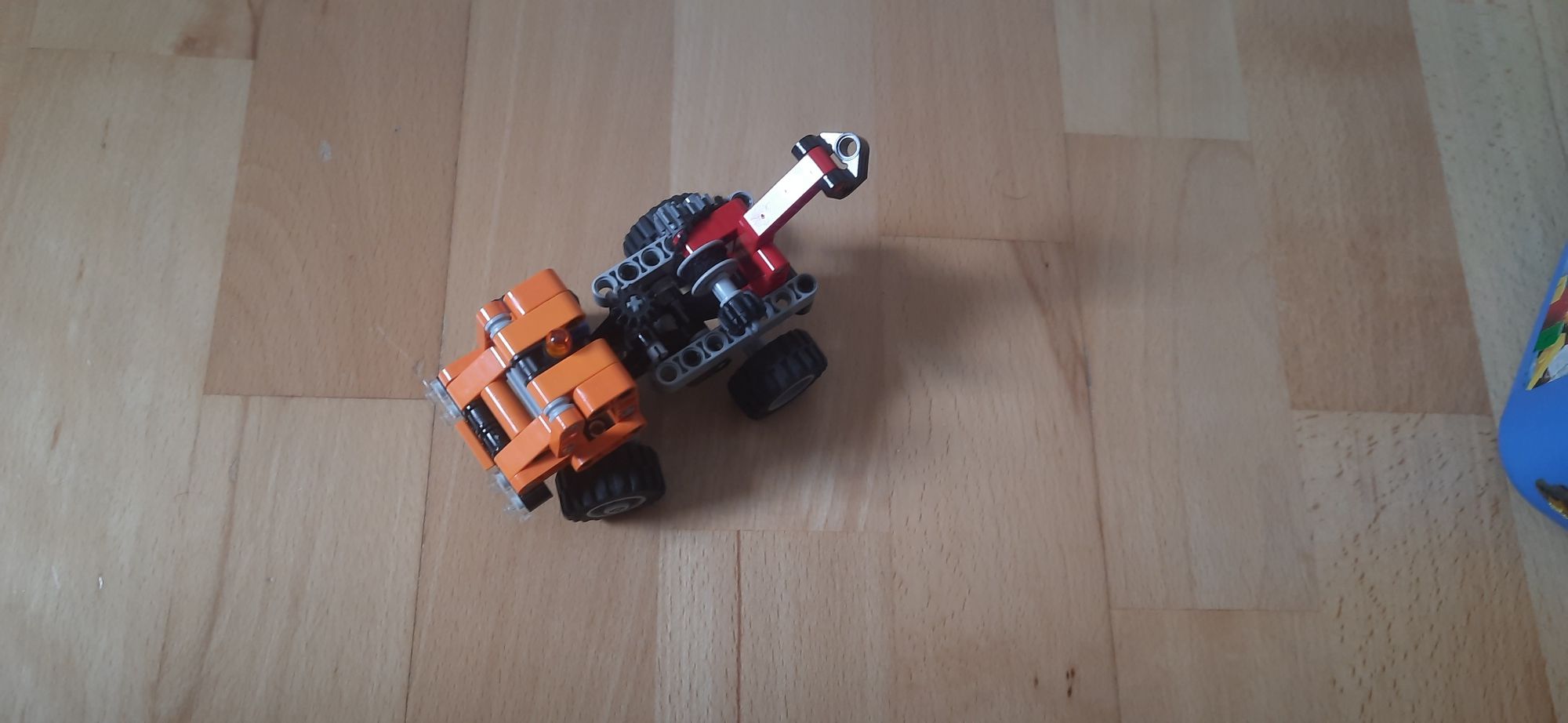 Lego technik 9390 mini pomoc drogowa.