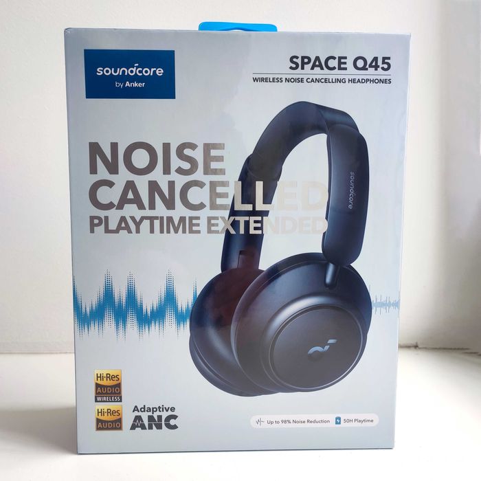 Ідеальний Звук! Нові, Оригінальні Навушники Anker Soundcore Q45_Сині