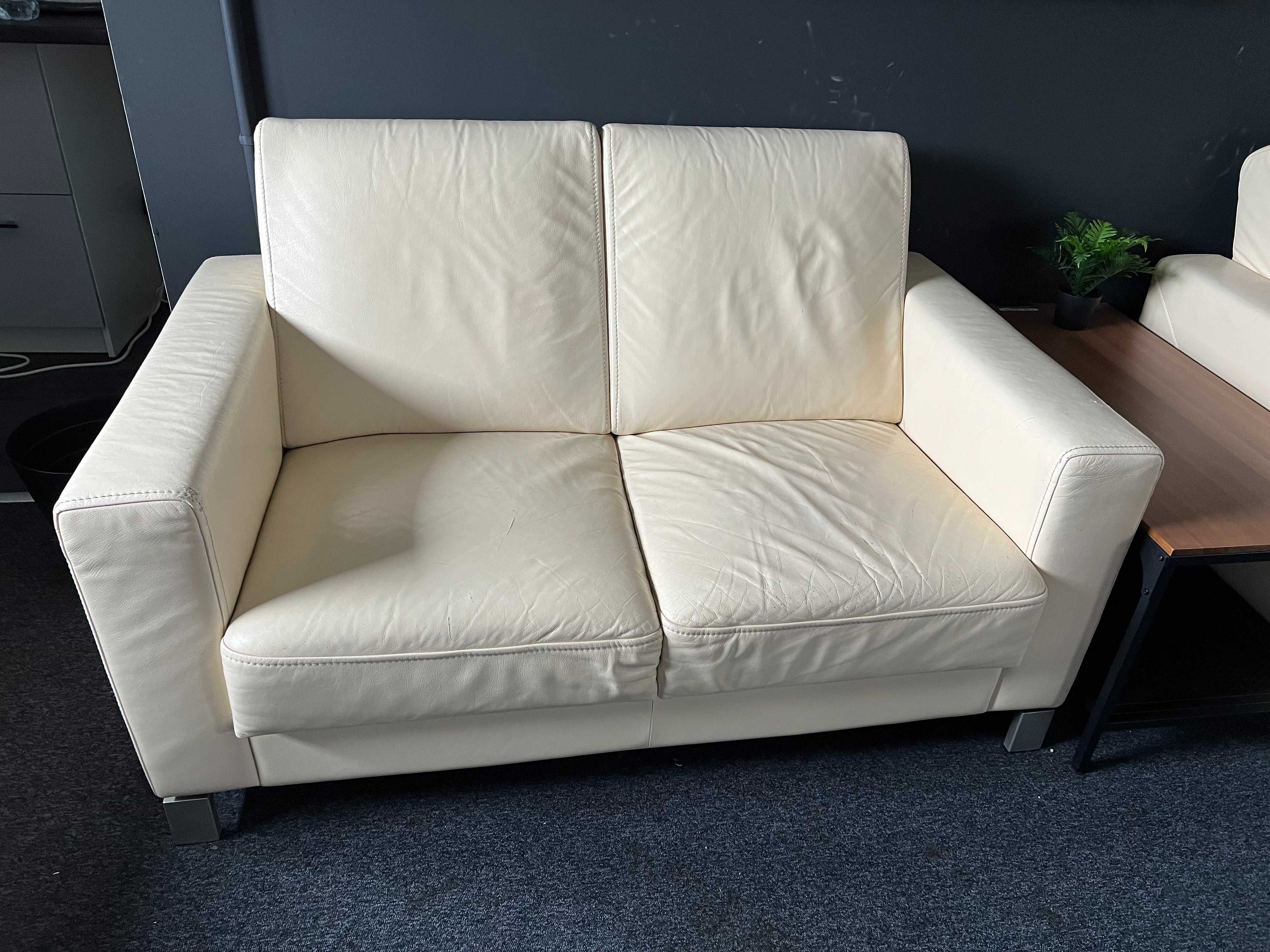 KLER ETIUDA komplet skórzana sofa i fotel