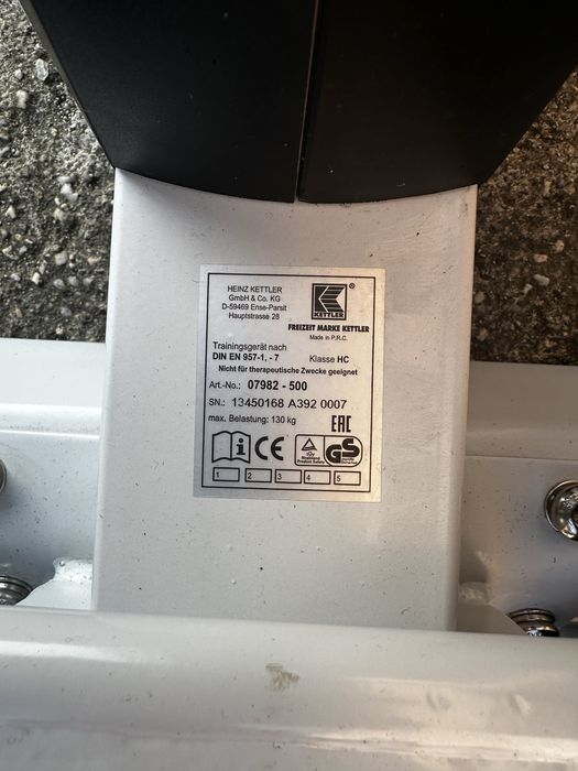 KETTLER Stroker Wioślarz magnetyczny-idealny stan