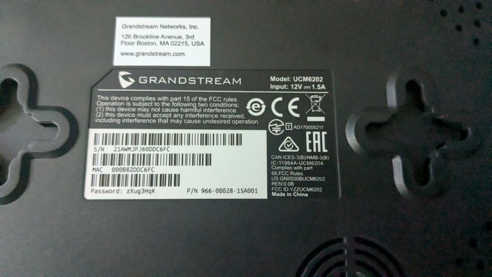 IP АТС Grandstream UCM6202 IP-АТС Grandstream UCM6102