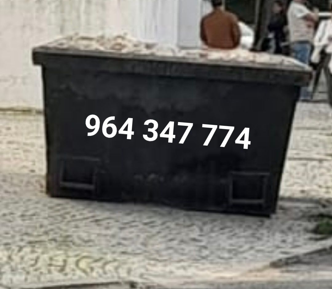 CARRINHAS e CONTENTORES p/recolha de todo o tipo de entulho e resíduos