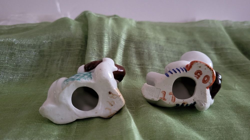 Figurki porcelanowe Ćmielów Chodzież seria biurowa