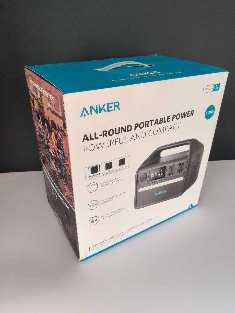 Пауерстанція Anker 535  500 Вт 512 Вт*годин