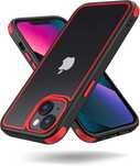 Plecki etui MobNano do iPhone 13 / 14 wzmocniona ramka bezbarwny tył
