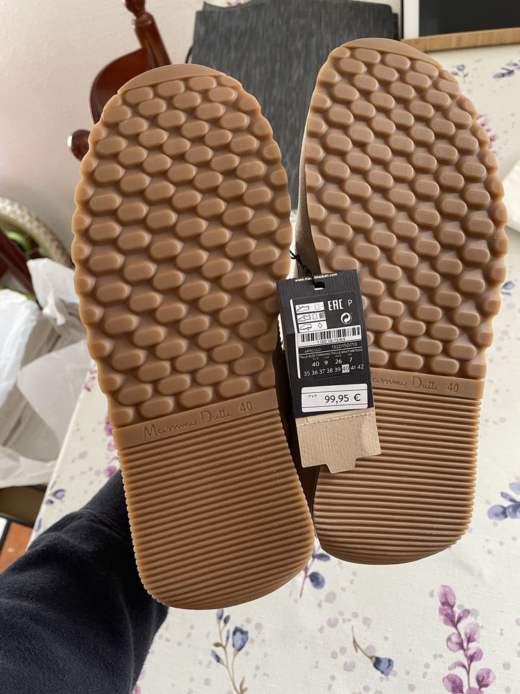 Sapatos Massimo Dutti