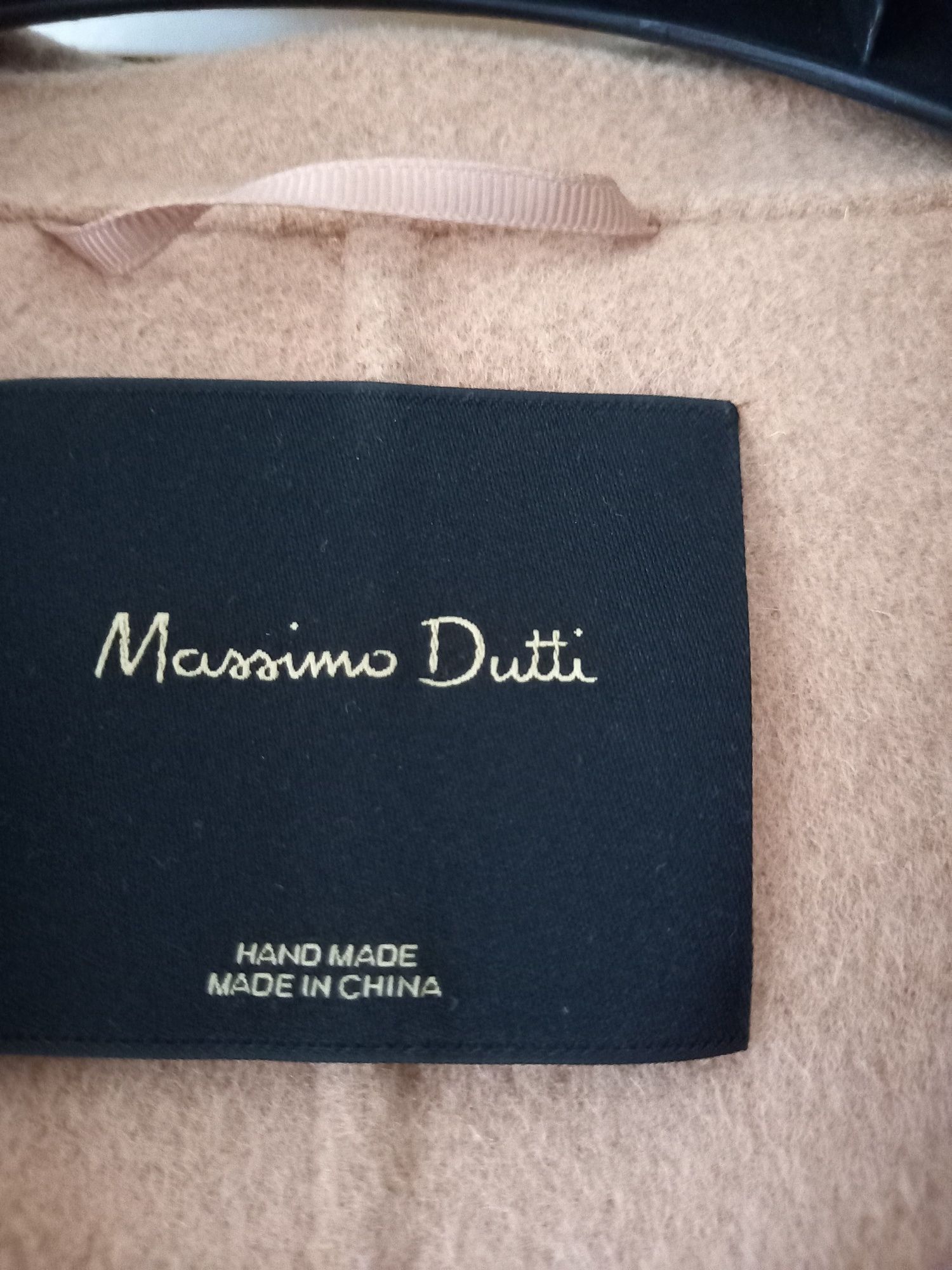 Massimo Dutti płaszcz wełniany 42