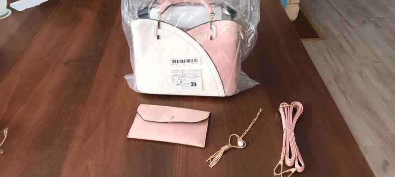 Zestaw nowa mała torebka + saszetka