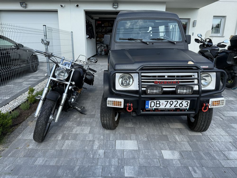 Honda VTX 1300cm,  Susuki Samurai 1300cm