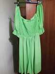 Vestido novo na cor verde Lima
