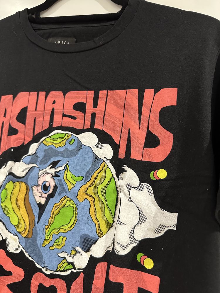 Czarny T-Shirt Hashashins