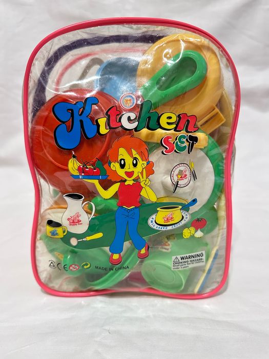 Новий набір іграшок, рюкзак дитячого іграшкового посуду, 27 предметів