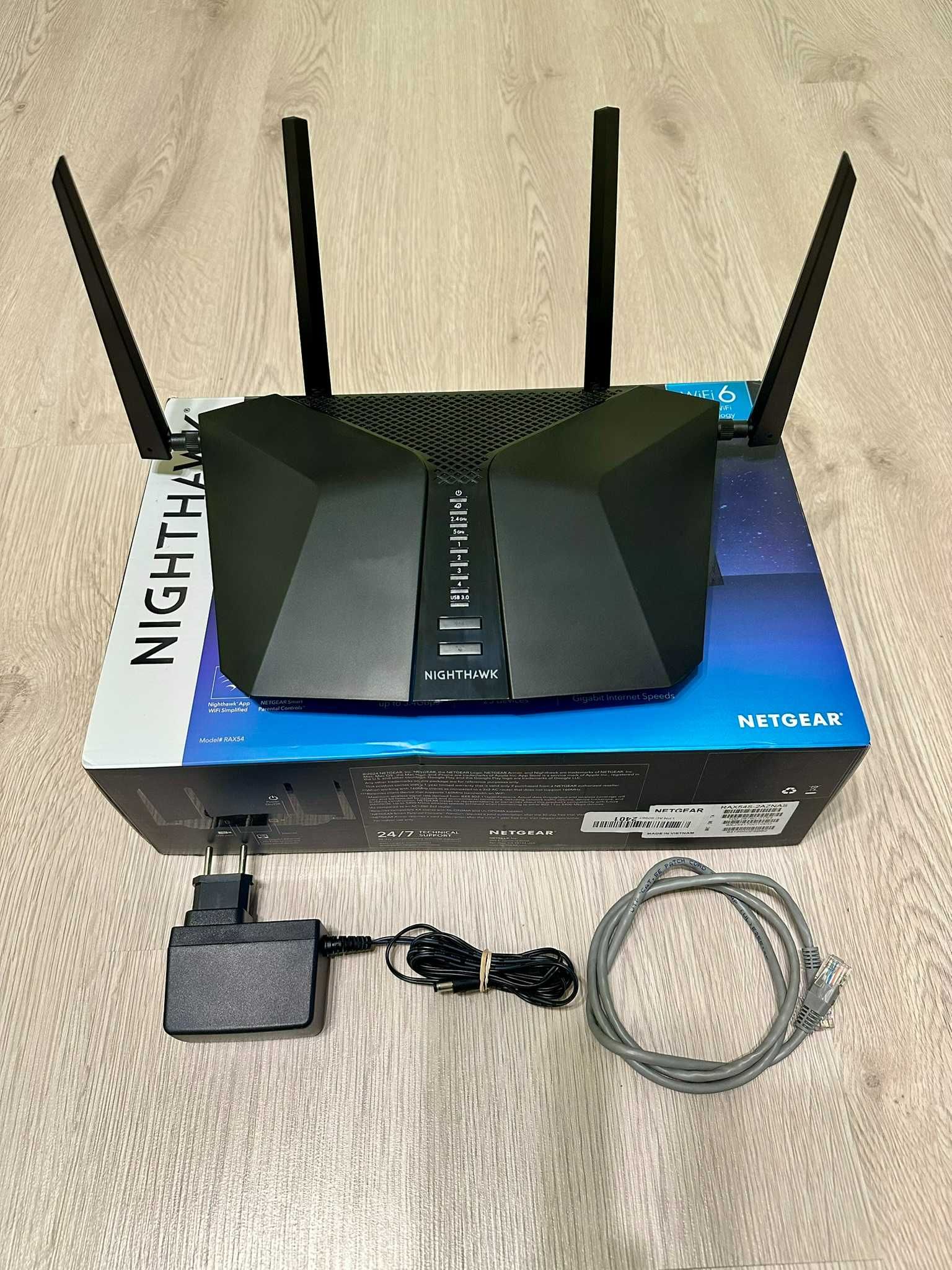 Ігровий роутер AX5400 Netgear WiFi6 USB 3.0 зі США ідеал RAX54s v2