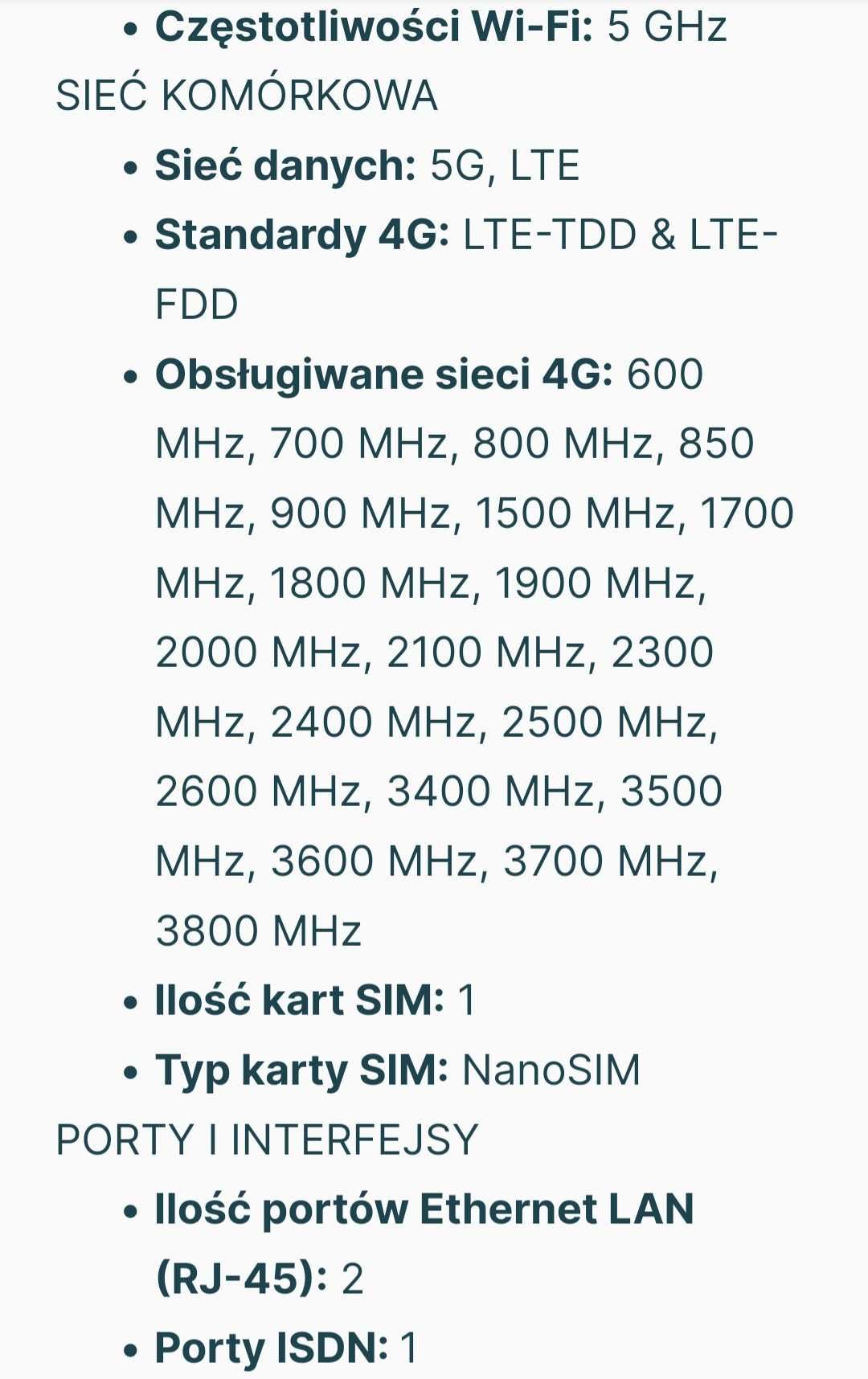 Router 5g zte Mc801a