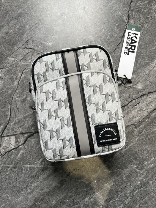Сумка чоловіча Karl Lagerfeld monogram