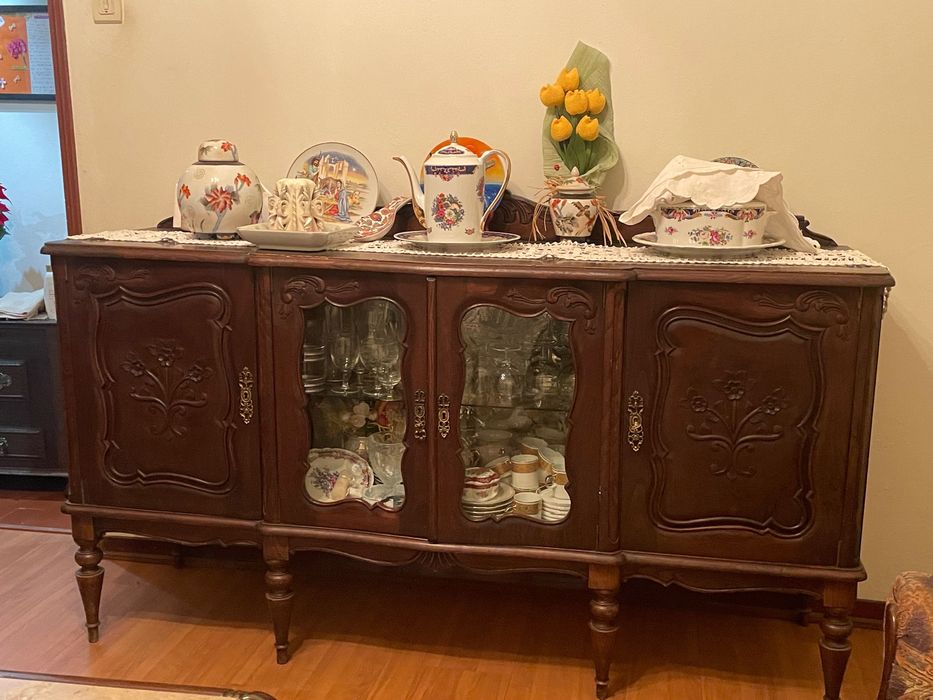 móvel/vitrine  da sala