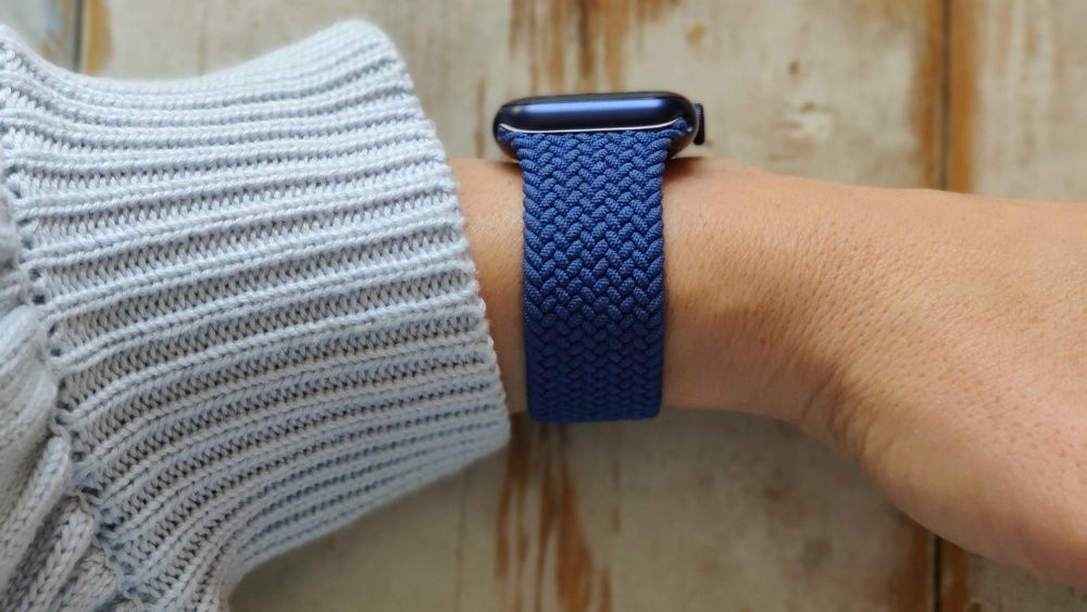 Ремешок Braided Solo Loop 1:1 для Apple Watch на все серии ремінець