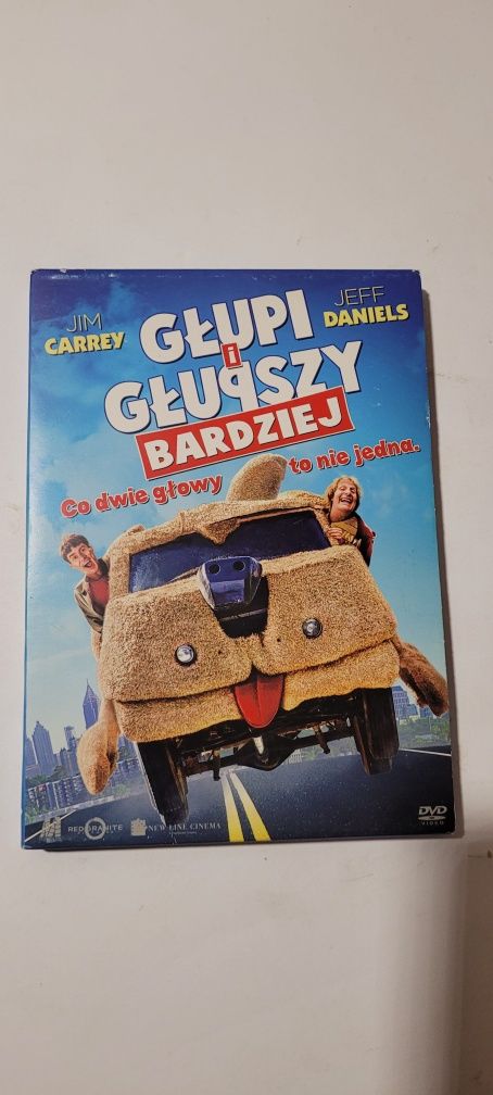 Film Głupi i głupszy bardziej. płyta DVD