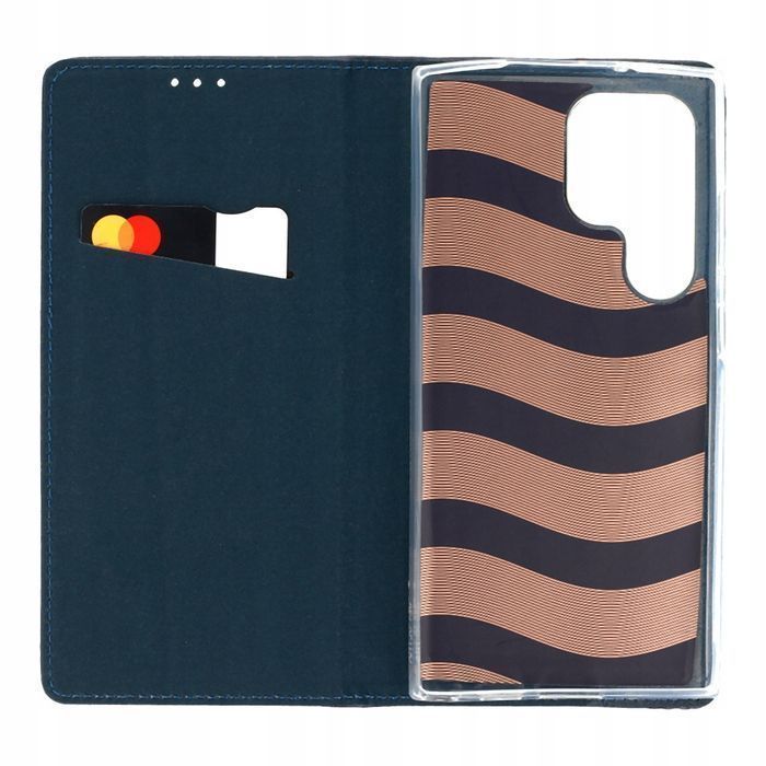Etui Z Klapką Maganetic Oppo A18 / A38 Granatowe