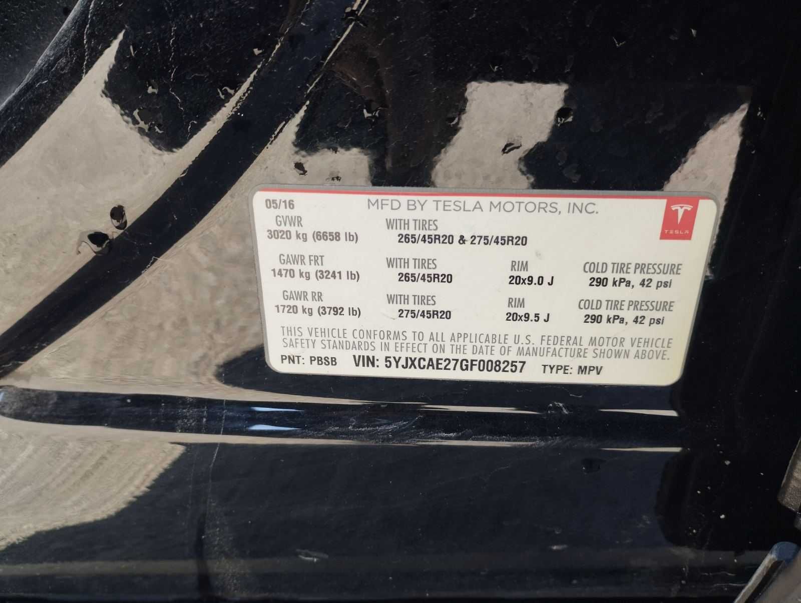 Продам Tesla Model X 2016г.в.