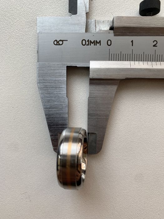 Кольцо свадебное Scott KAy 14k BioBlu27 Brawn Cobalt