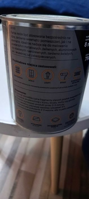 Farba do metalu bezpośrednio na rdze