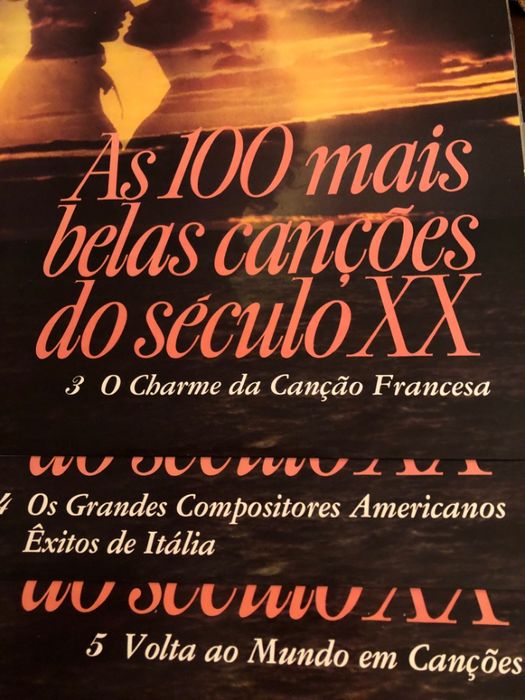 As 100 Mais Belas Canções do Século XX - 8 discos de vinil + 1 extra