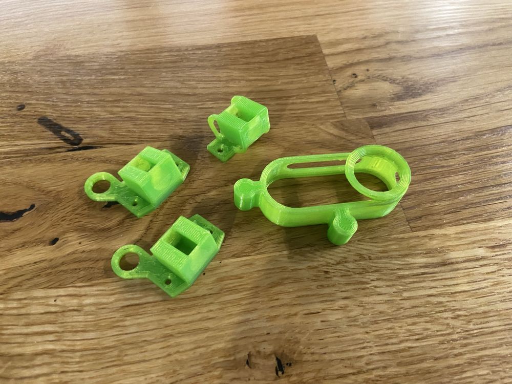 Caddx peanut / Insta go2: mount / uchwyt / mocowanie / 3D druk (TPU)