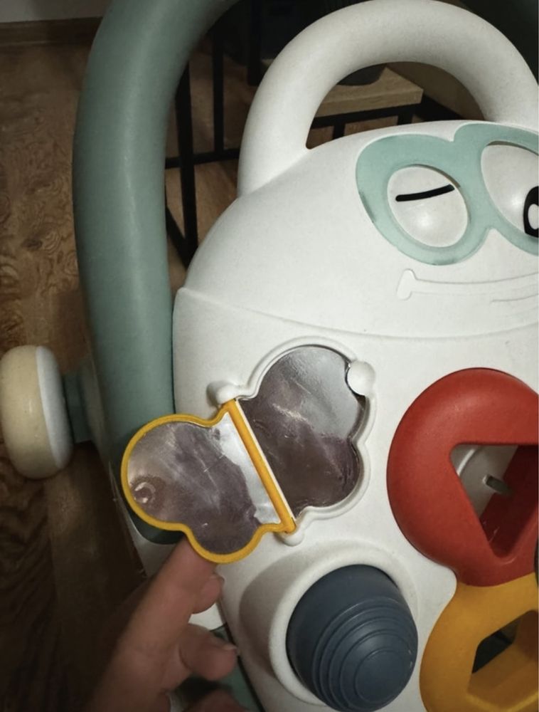 SMOBY Chodzik Pchacz Wózek 3w1