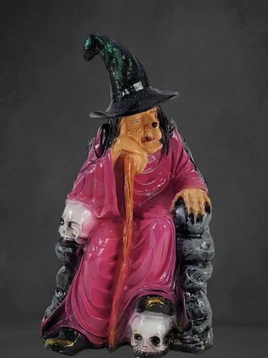 Dynie, baba jaga,  halloween, dekoracja