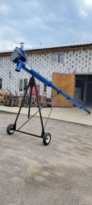 Шнековий завантажувач,погрузчик зерна,протруювач,підборщик.Ø159