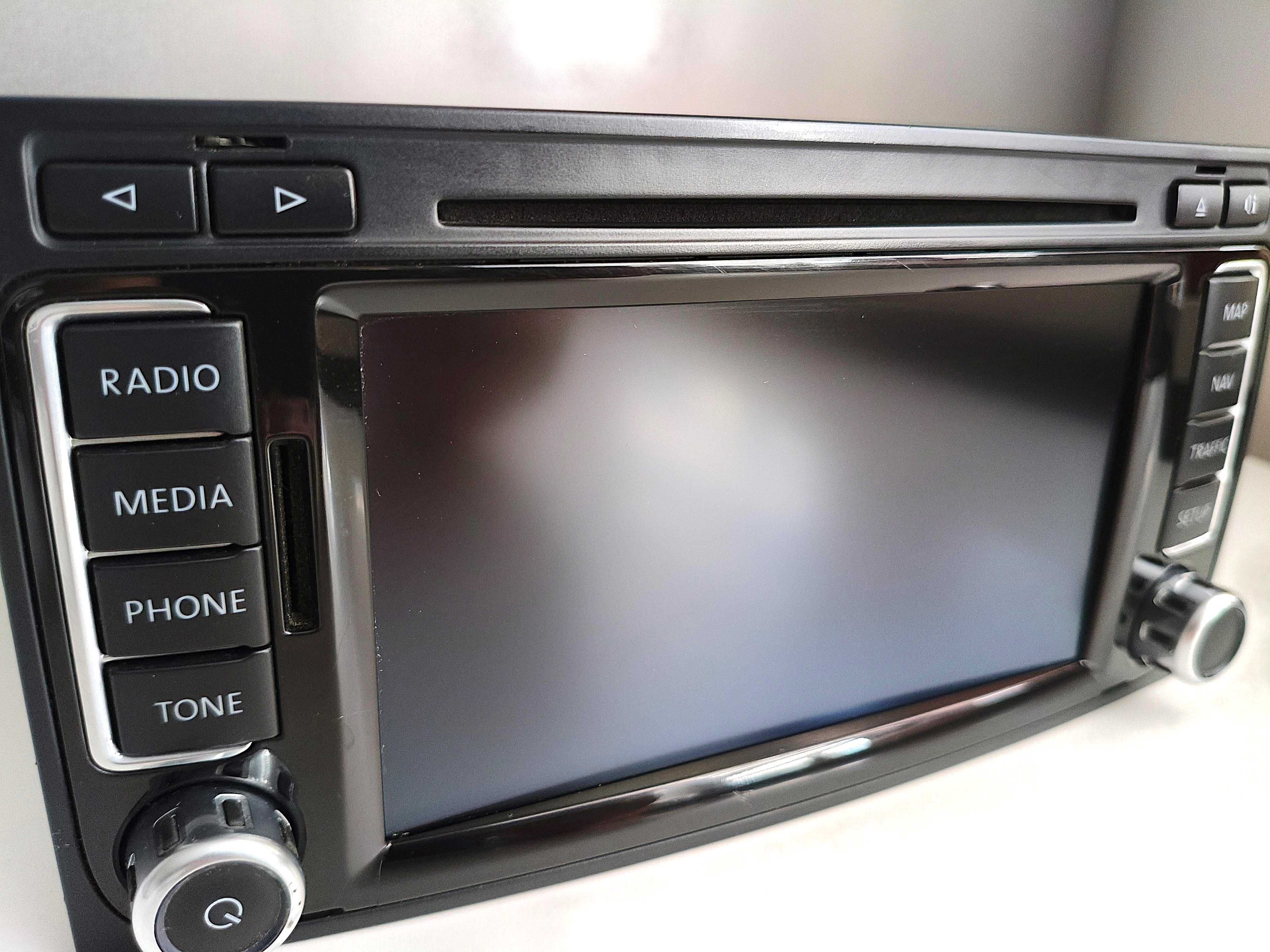 Radio VW RNS510 Touareg T5 Multivan KOD