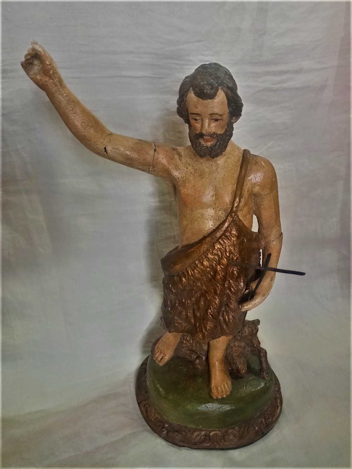 Figura São João Baptista Séc XVIII XIX